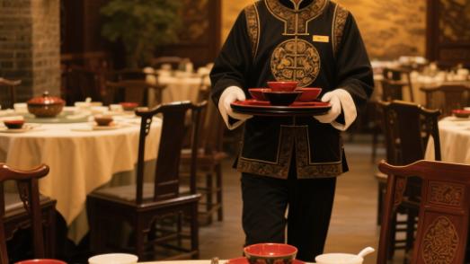 晋中平遥推光漆器餐具走红高端餐饮市场