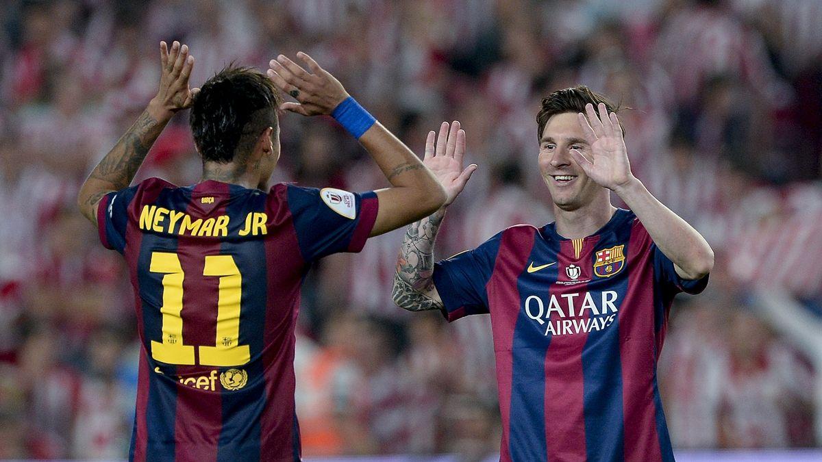 梅西曾拯救内马尔的巴萨生涯！