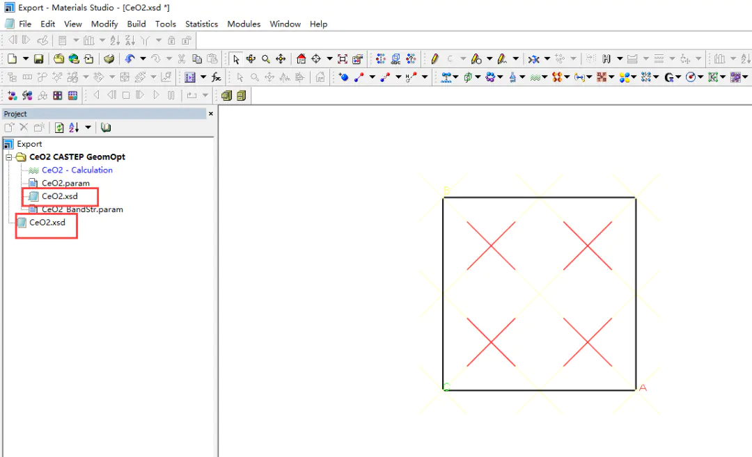如何通过MS软件导出不同格式的结构文件