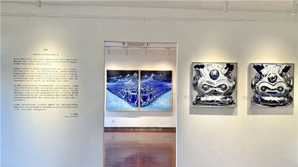 纸媒之与印象派—AI媒体之与网络消费艺术刘清路个展开幕