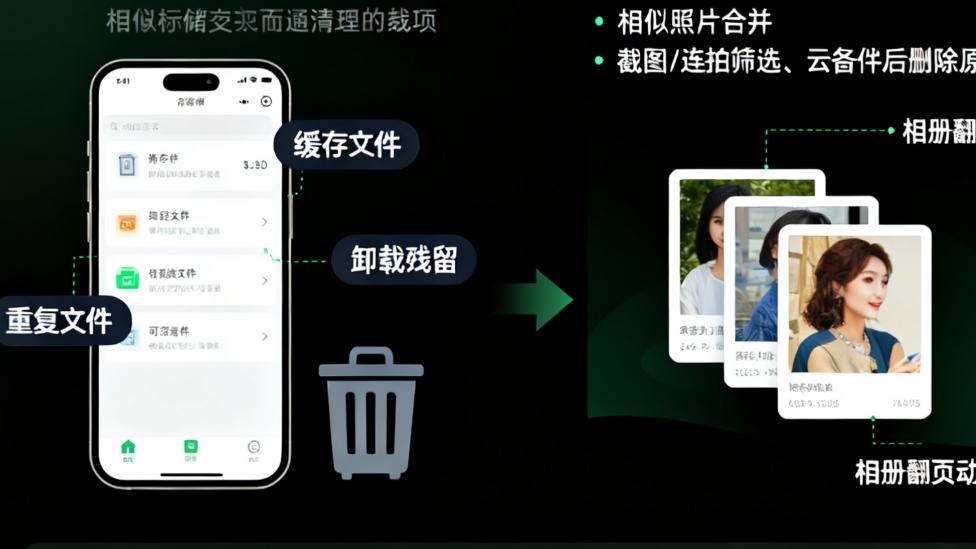 手机内存焦虑？三步教你彻底清理无用文件，瞬间多出50GB！
