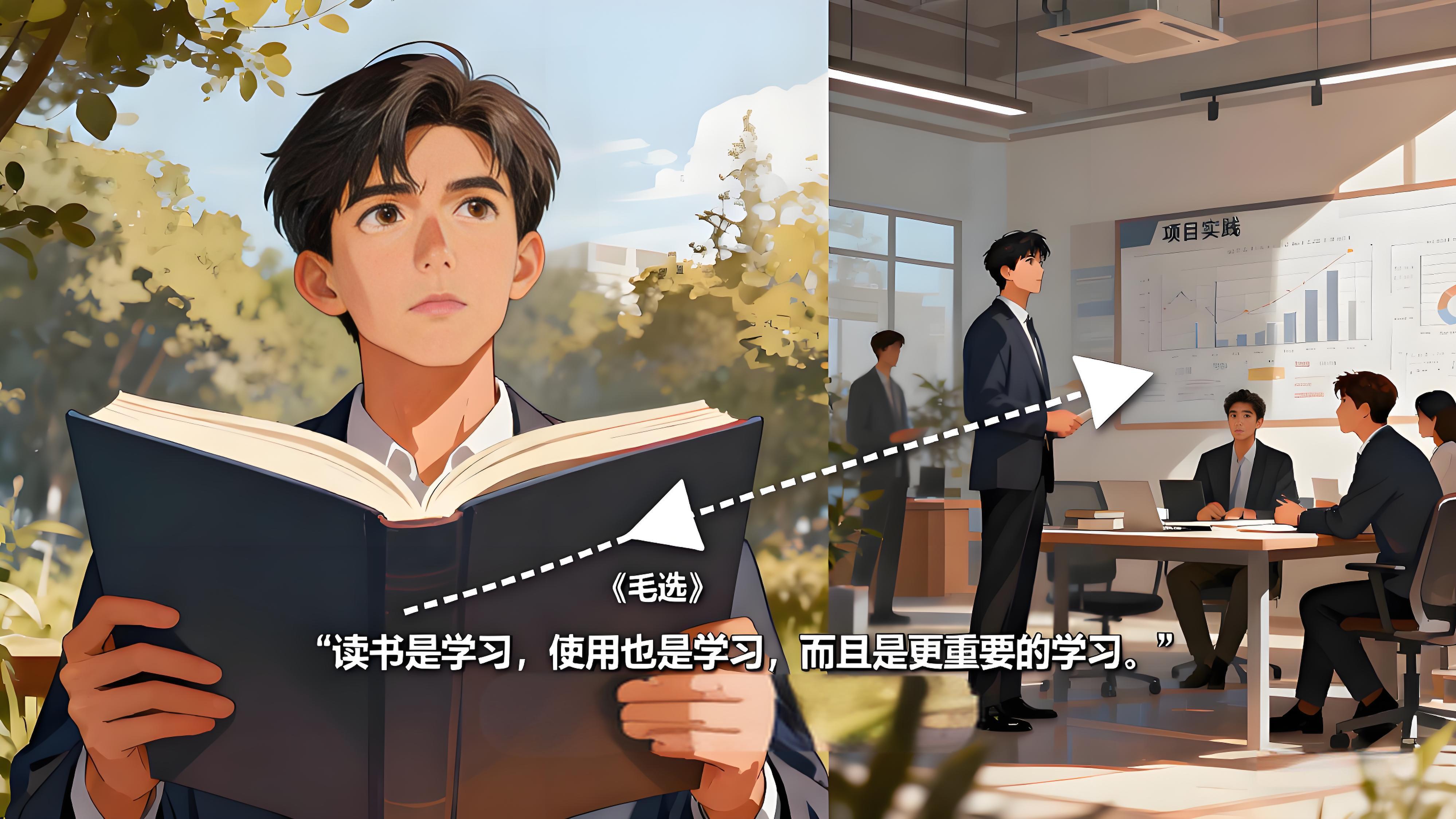 你那么努力还学不好？<毛选>说：不是笨，是方法坑