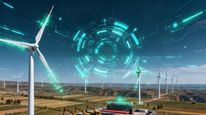 50万千瓦风电场开工，山西这个县要为京津冀年送10亿度绿电