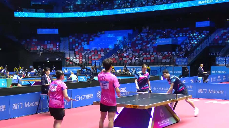全运会混双16强出炉！钱天一/孙闻遭一轮游，石洵瑶、何卓佳晋级