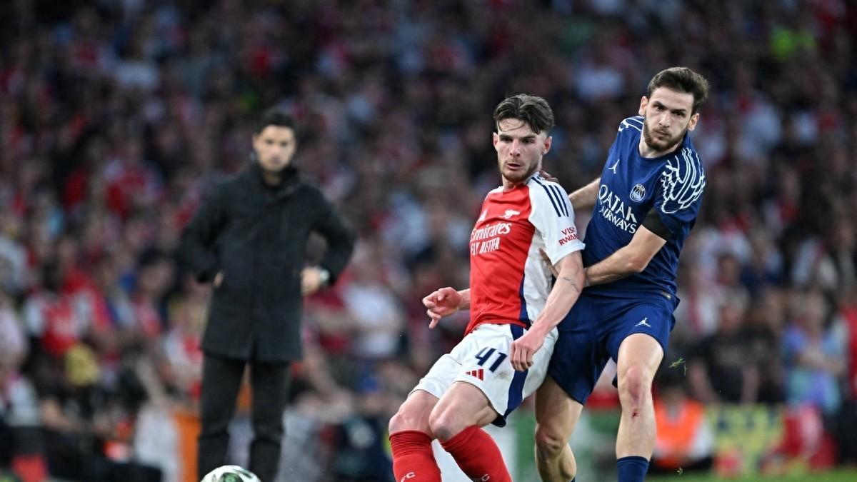 阿森纳0-1巴黎圣日耳曼，赛后评分：不是登贝莱第一，巴黎5号第一