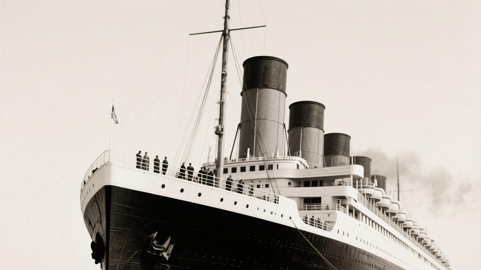 今天4月15日，在1912年的同月同日"泰坦尼克号沉没"