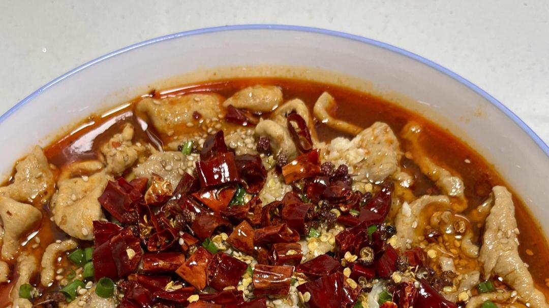 麻辣鲜香的水煮肉片