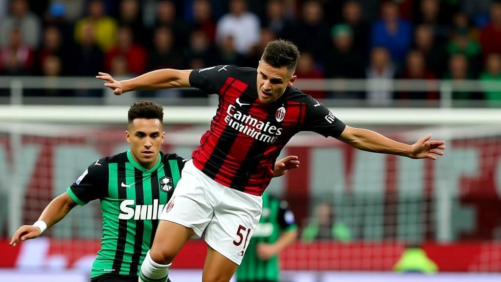 意甲联赛状态火热的联赛领头羊AC米兰坐坐镇圣西罗，主场迎战绿黑军团萨索洛