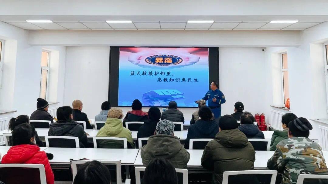 【一线动态】南关区桃源街道春园社区开展应急救援科普活动