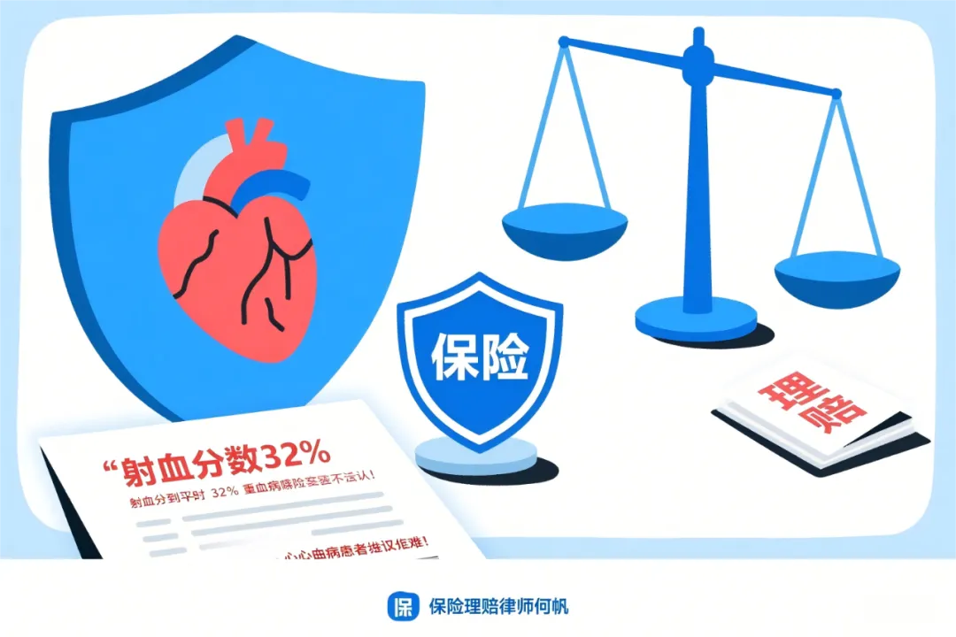 何帆律师：重疾险拒赔“严重原发性心肌病”怎么办？