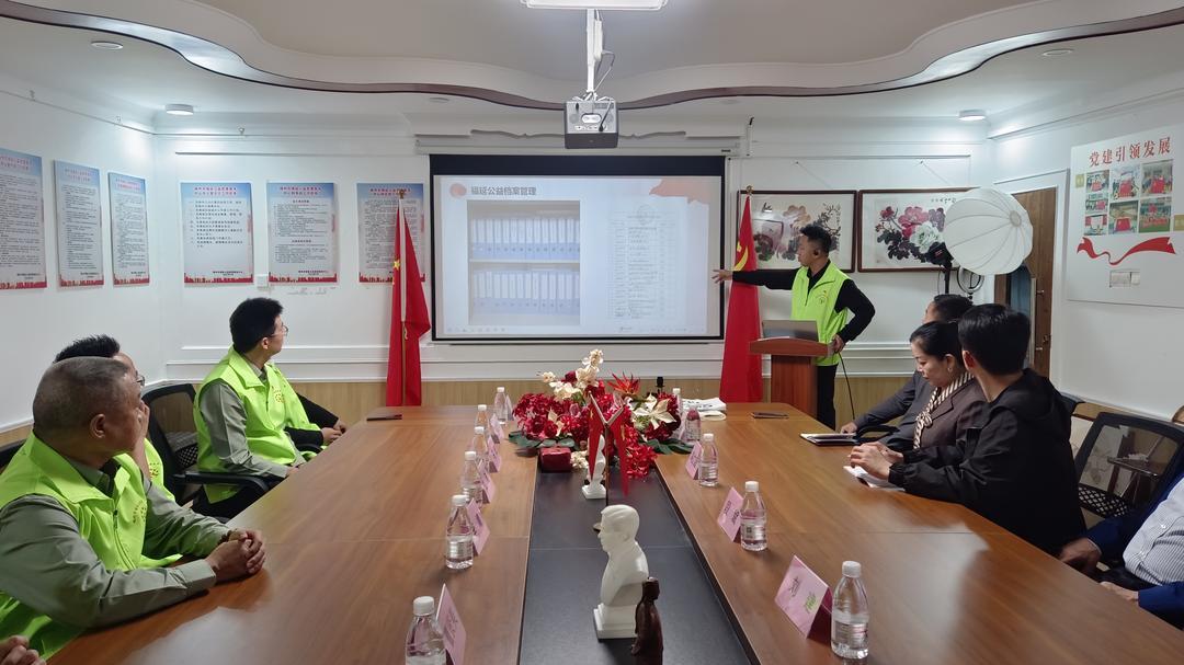 新疆兵团第十三师新星市考察团赴福延公益交流