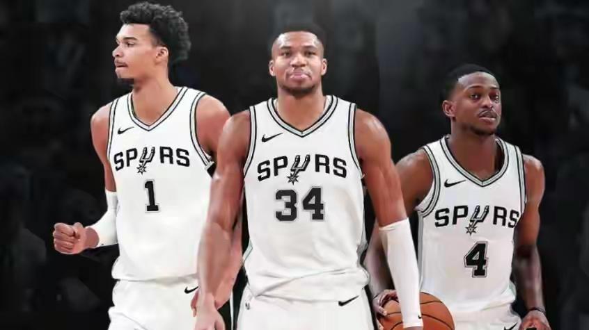 字母哥潜在5笔交易方案：湖人10换2，马刺组超级双塔，开拓教小杨