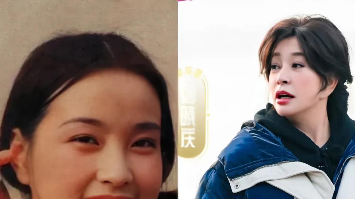 24岁蔡明vs35岁刘晓庆！两人现实中就是70多岁老人的状态 网友：棒