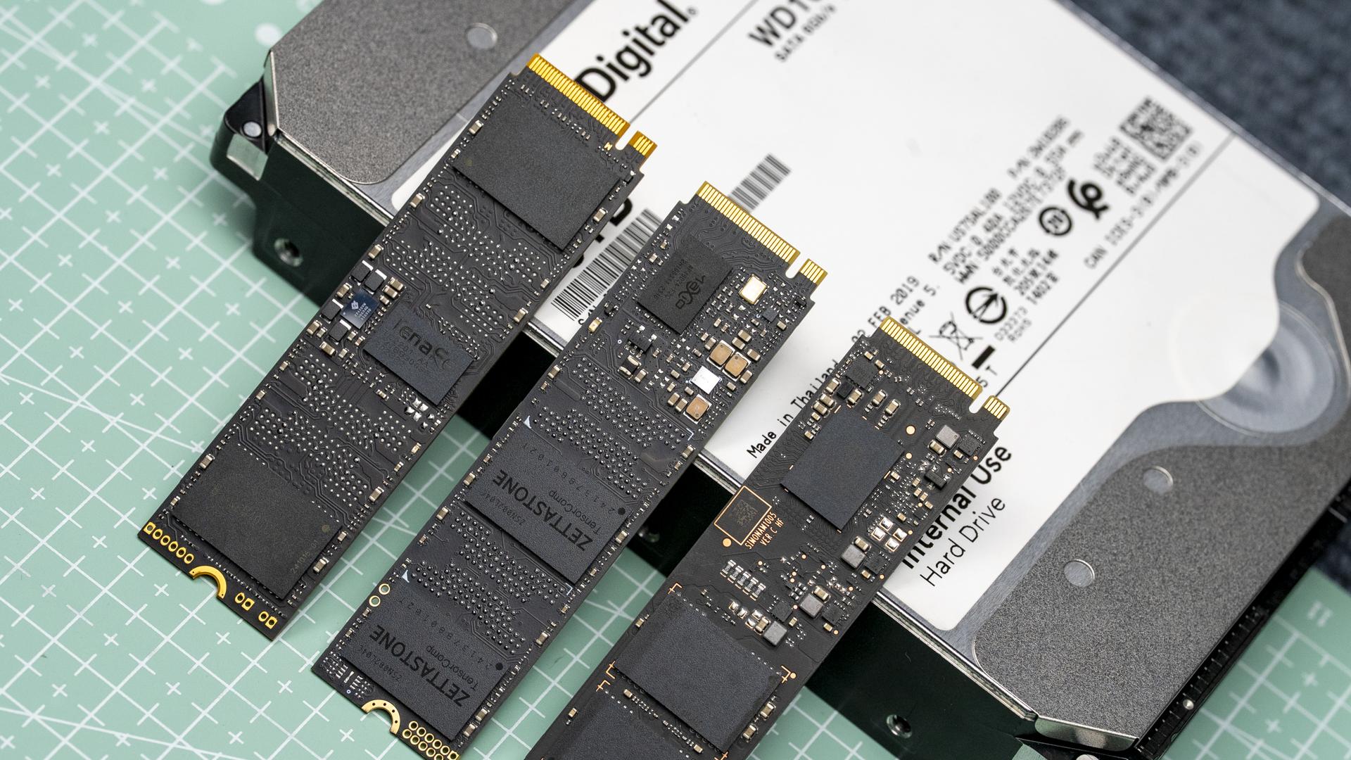 机械硬盘还能用吗？实测 3 款 PCIe 4.0 固态：华为、朗科、腾隐