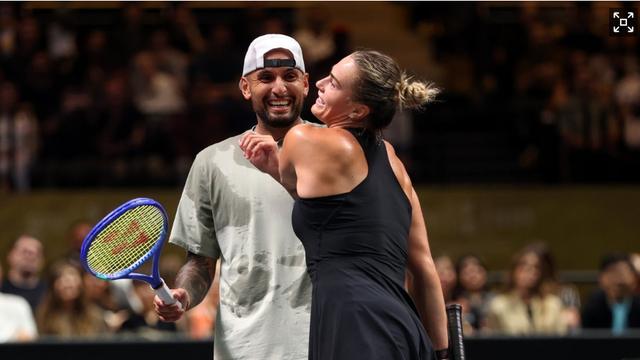 网球史上第四次性别大战：基里奥斯，完胜世界“一姐”萨巴伦卡