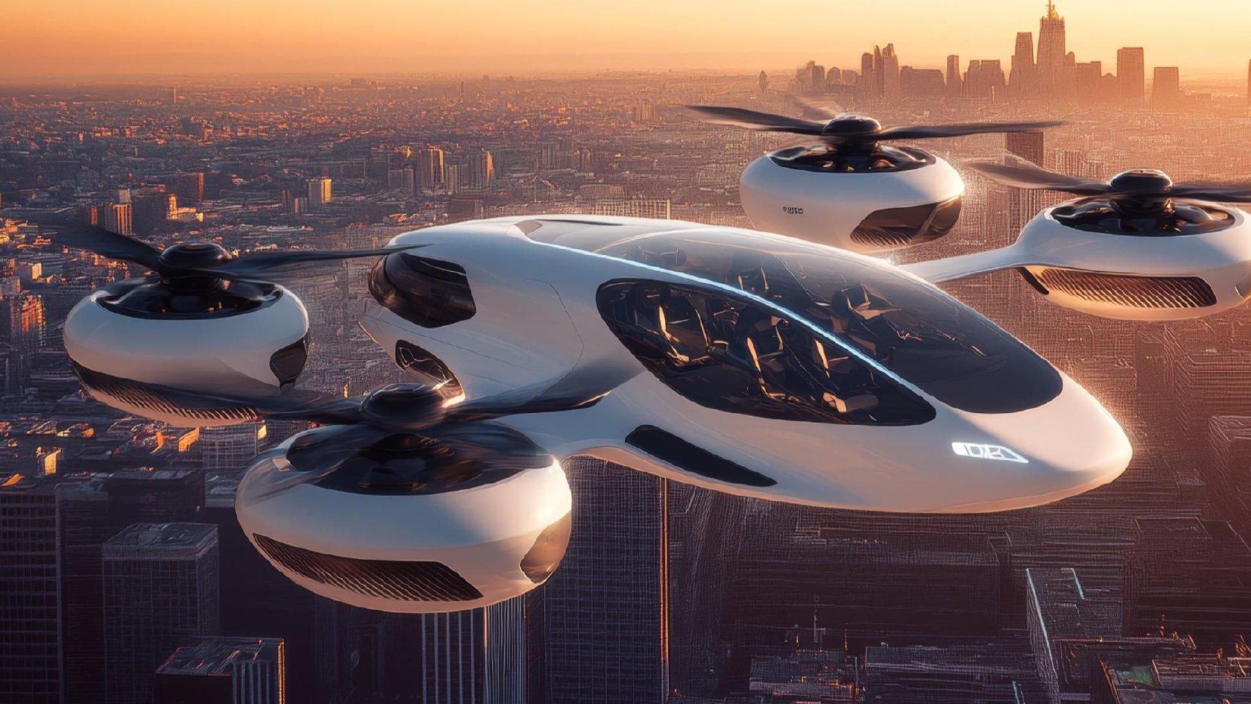 “低空经济”起飞！中国城市天空即将迎来“打的”时代？