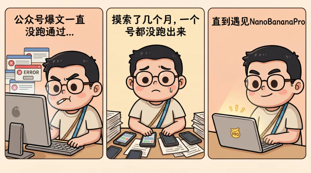 用NanoBananaPro写漫画公众号，3小时20篇，太牛了
