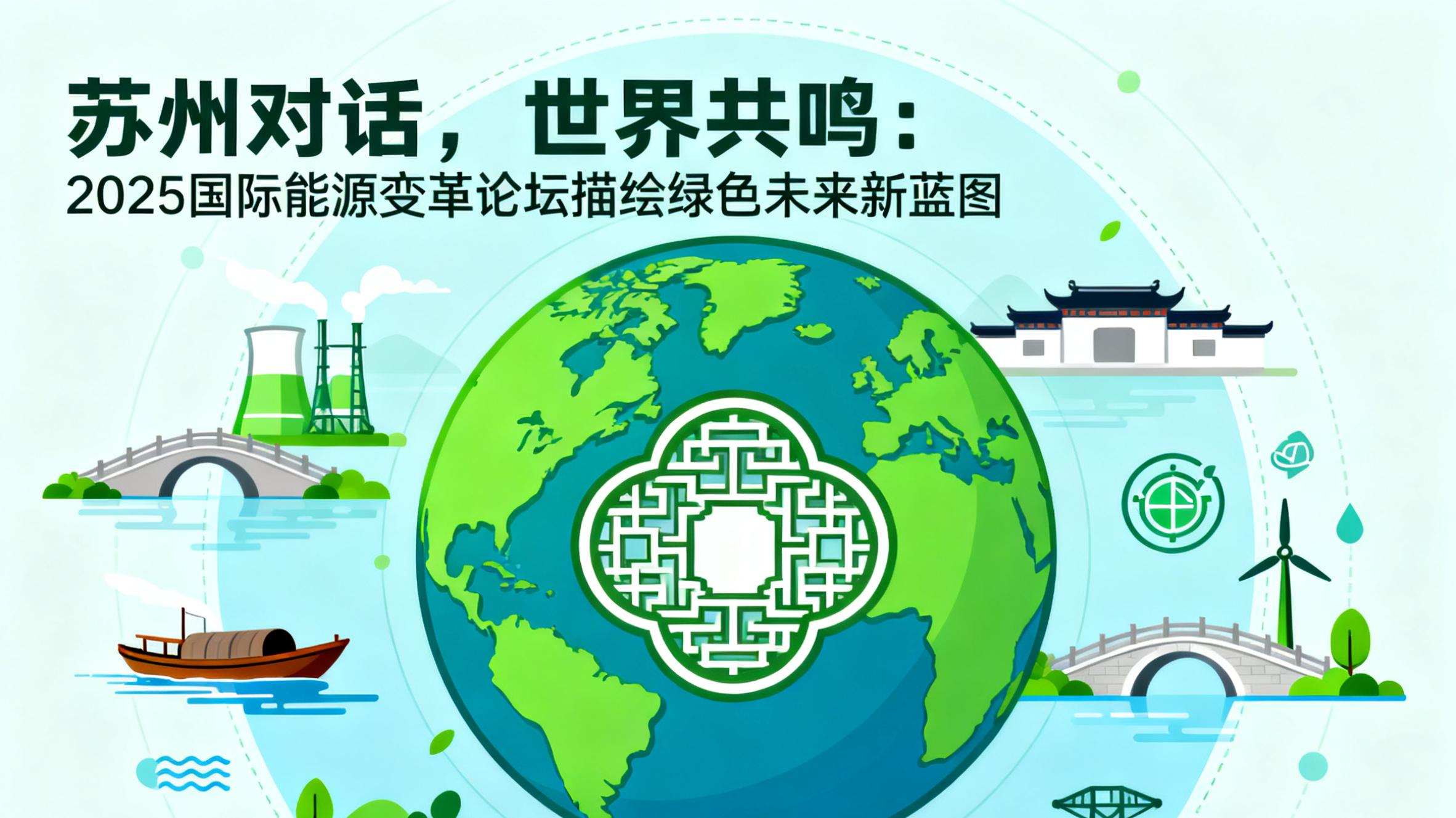 苏州对话，世界共鸣：2025国际能源变革论坛描绘绿色未来新蓝图