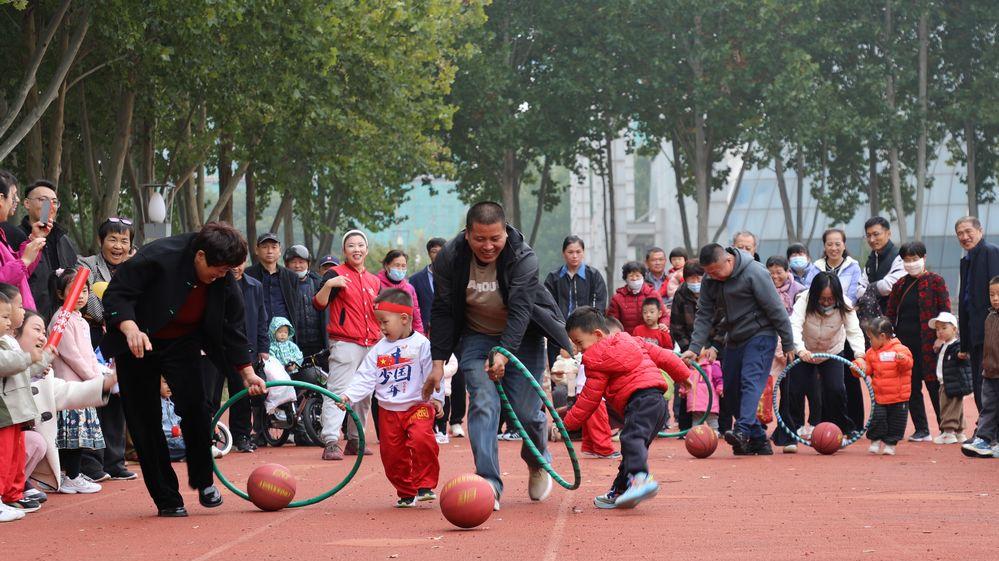 桓台县妇幼保健院托育中心举行四周年庆典暨第四届亲子运动会