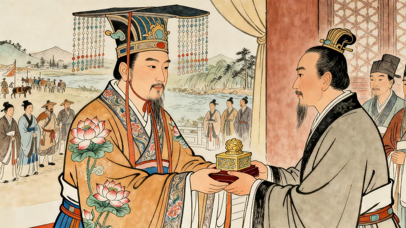 一代帝王的自述：被说 “靠王导当皇帝”，看我解吃饭难题就知我不弱！