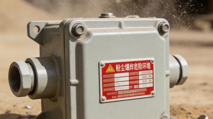 涉爆粉尘作业场所电气防爆铭牌