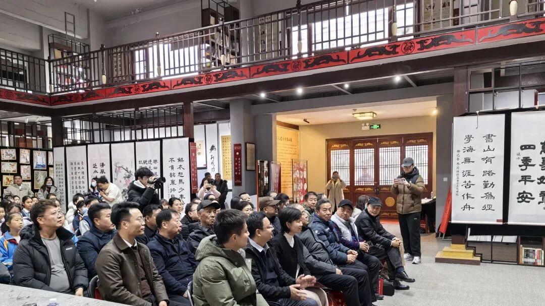 昌平区小汤山兴寿学区六校师生书画作品展盛大启幕！