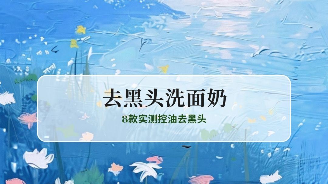 油肌黑头反复冒？2025去黑头洗面奶权威榜单：8款实测控油去黑头