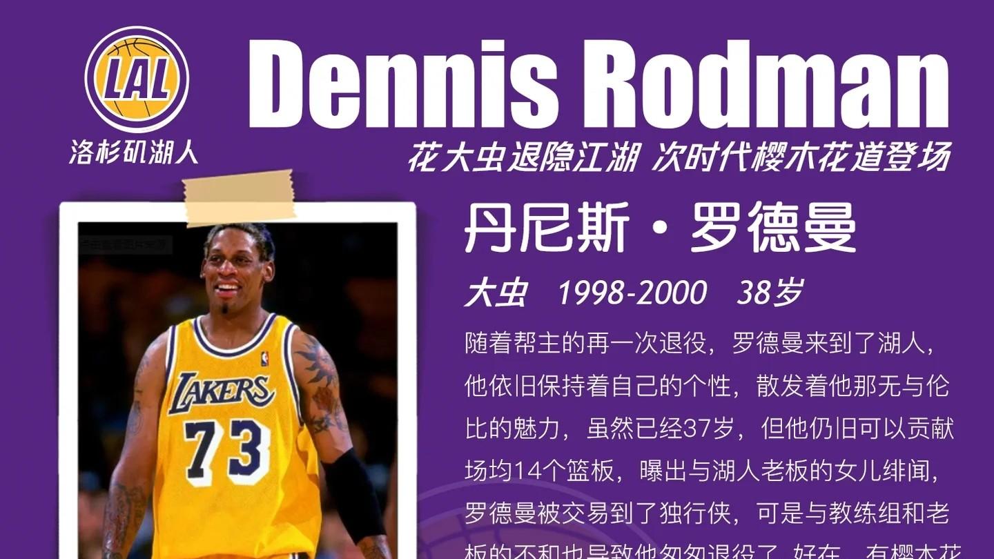 NBA球星档案——丹尼斯·罗德曼