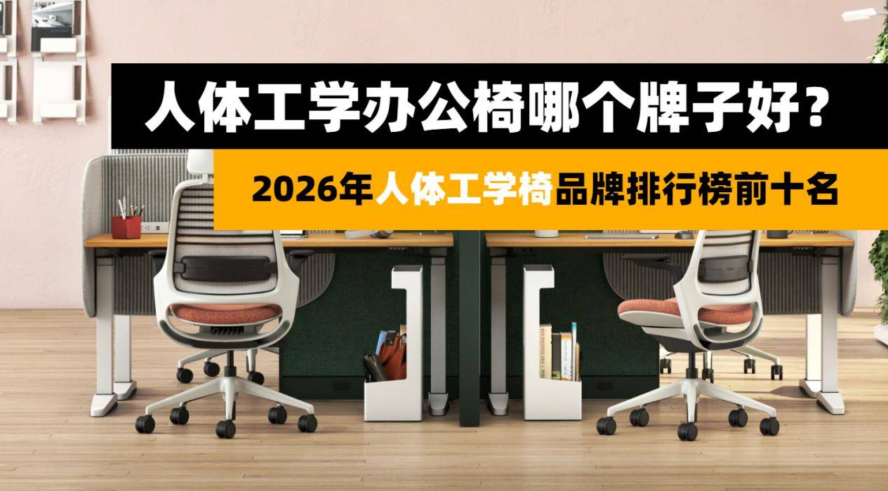 人体工学办公椅哪个牌子好？2026年人体工学椅品牌排行榜前十名
