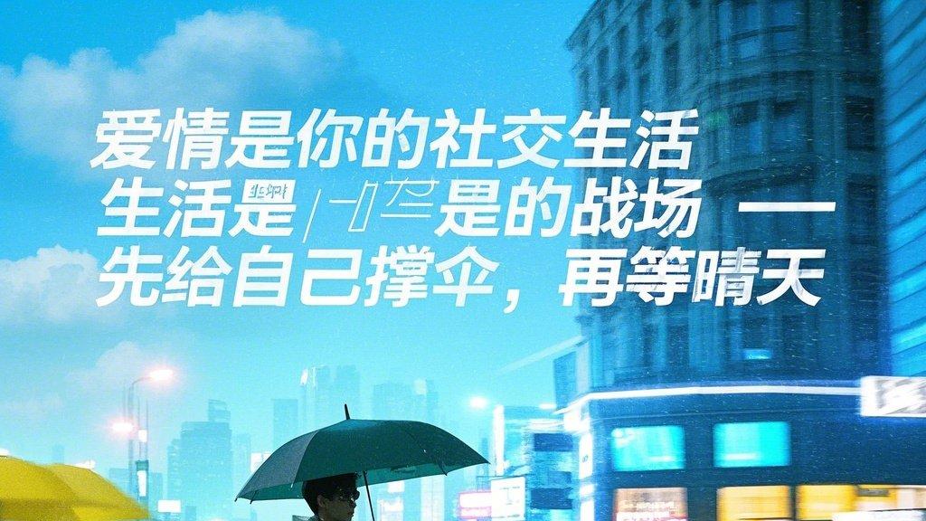 在等晴天的路上，我把自己活成了伞的形状‌