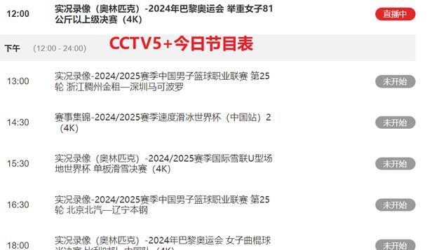 1月2号中央5台晚间全新节目首播，CCTV5直播足球之夜，CCTV5+集锦