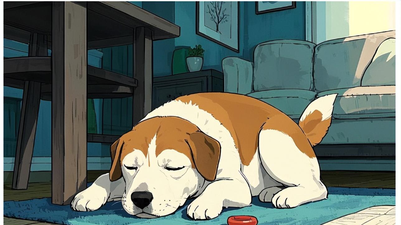 一只狗能“闲”到什么程度？看完你就知道