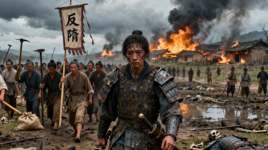 隋炀帝三征高句丽 - 耗尽国力，直接引发隋末农民起义