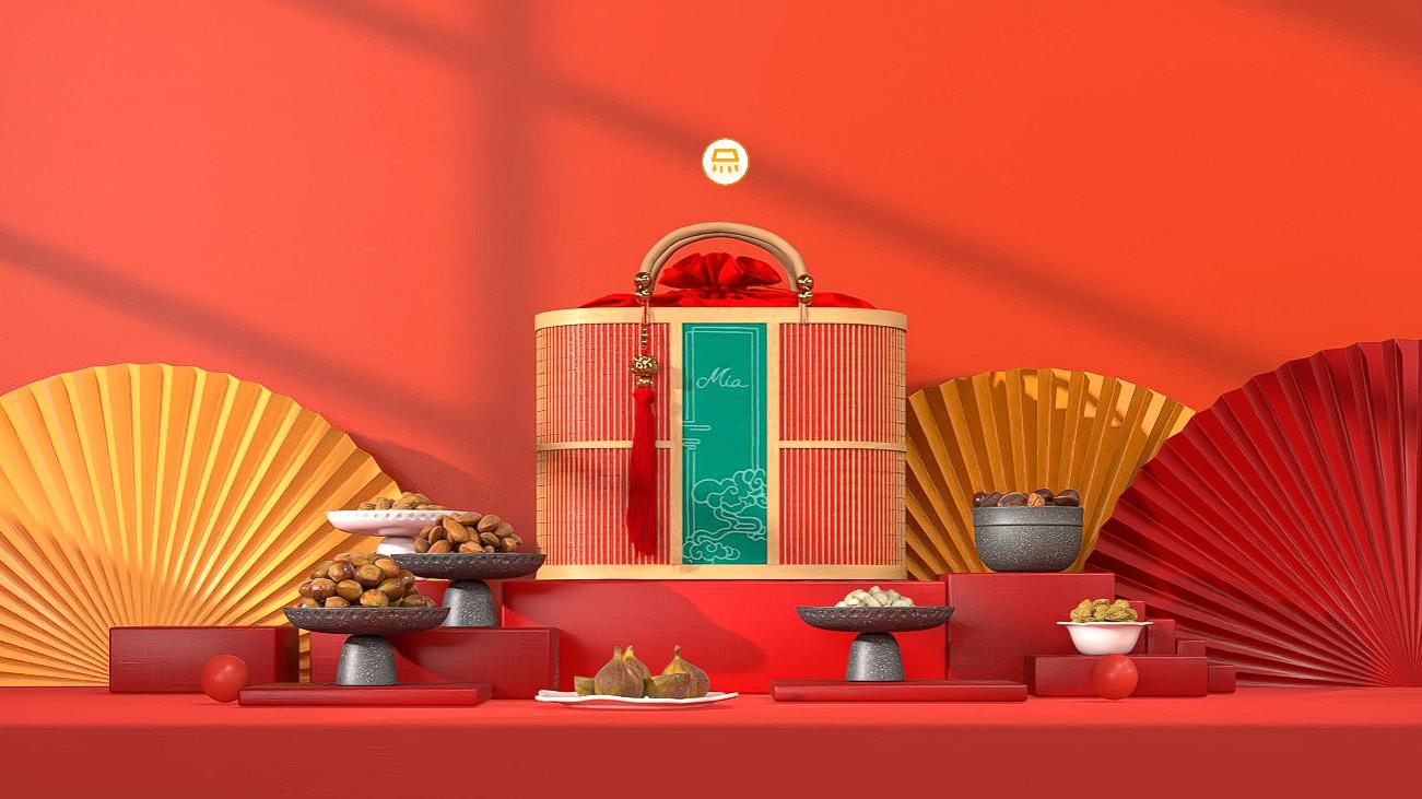 大公司都在用！春节电商图虚拟棚拍教程，3 步搞定年味主图