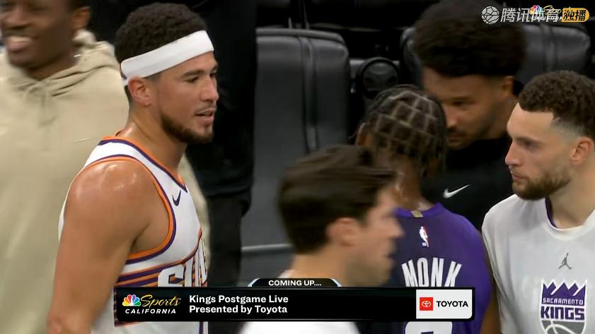 太阳大胜！马威21+17+4，赛后威少先一步退场，布克来到国王替补席