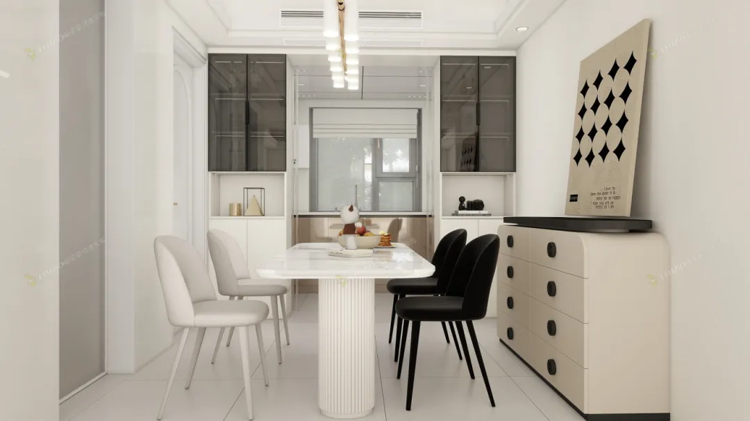 124㎡奶油系家居，每1㎡都是治愈感拉满的温柔乡