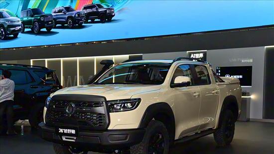 实用性改装 长城炮山地版12月2日上市