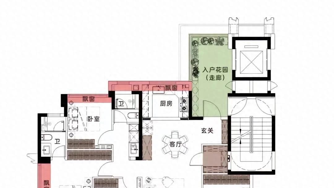 这是全新出炉的洋房花园户型吗？比较不错