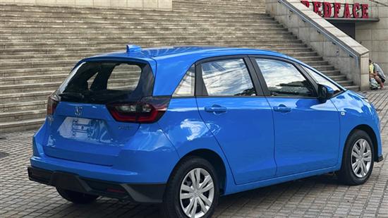 全新本田飞度实车曝光 网友吐槽像老头乐