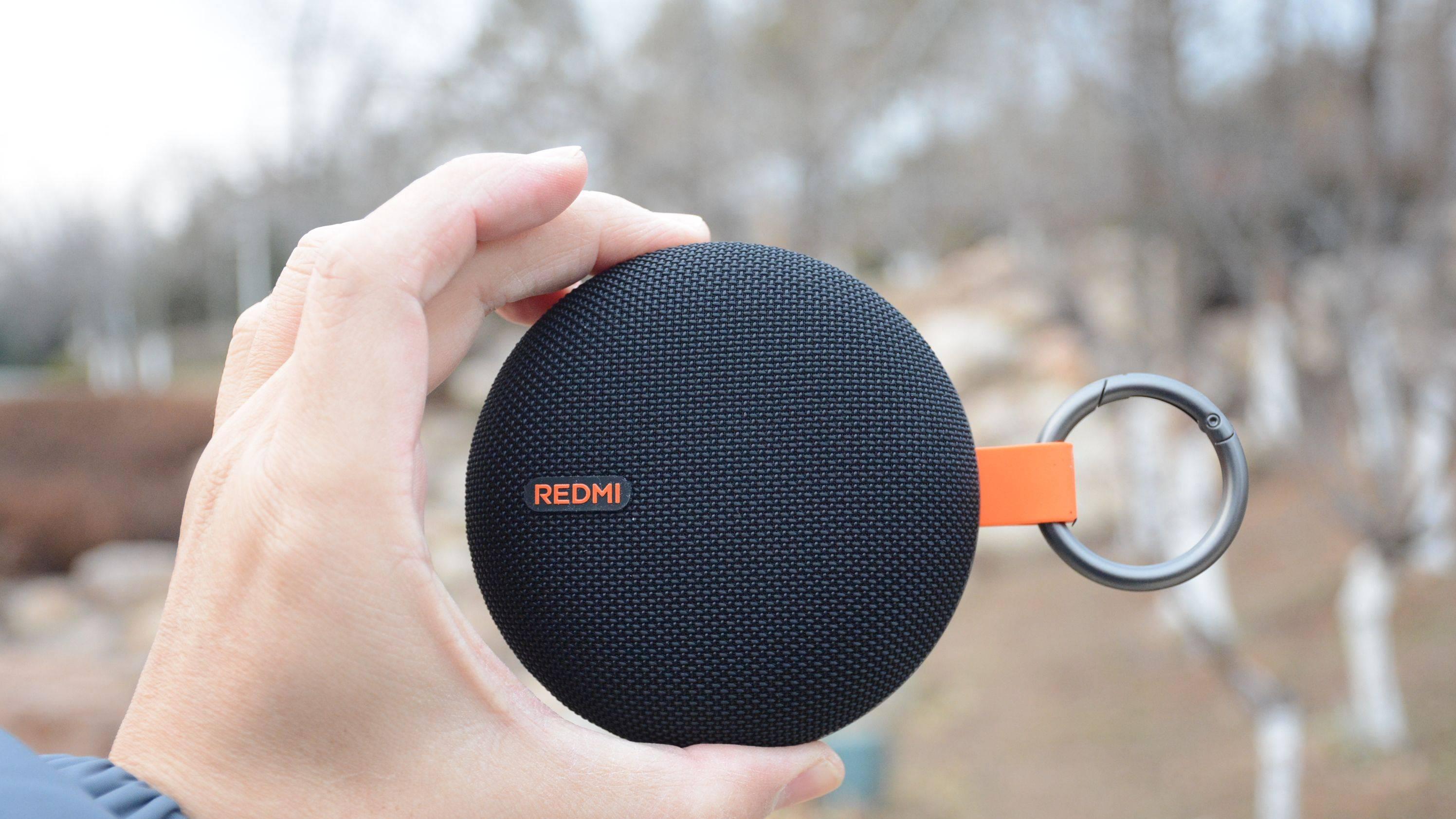 百元户外神器！高音质+防水+好音质：REDMI 蓝牙音箱2（暮焰黑）