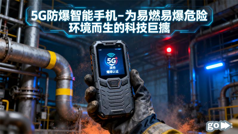 5G防爆智能手机-为易燃易爆危险环境而生的科技巨擘