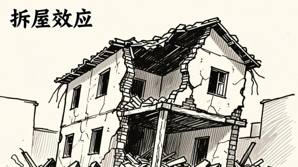拿捏一个人最狠毒的方式，不是画大饼，而是利用“拆屋效应”