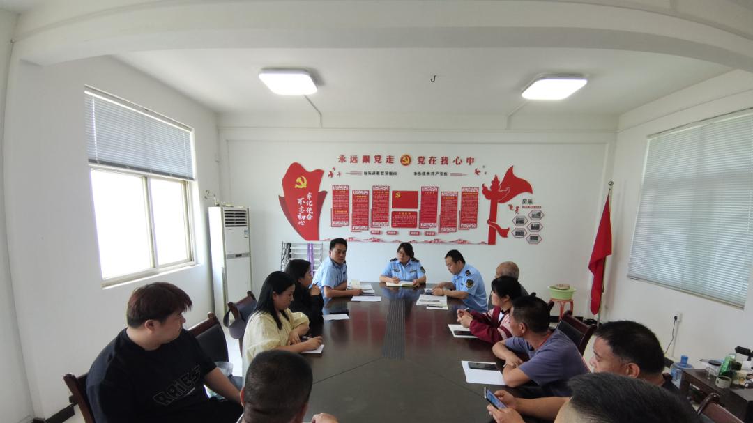秦东市场监管所召开食品生产、小作坊业务培训