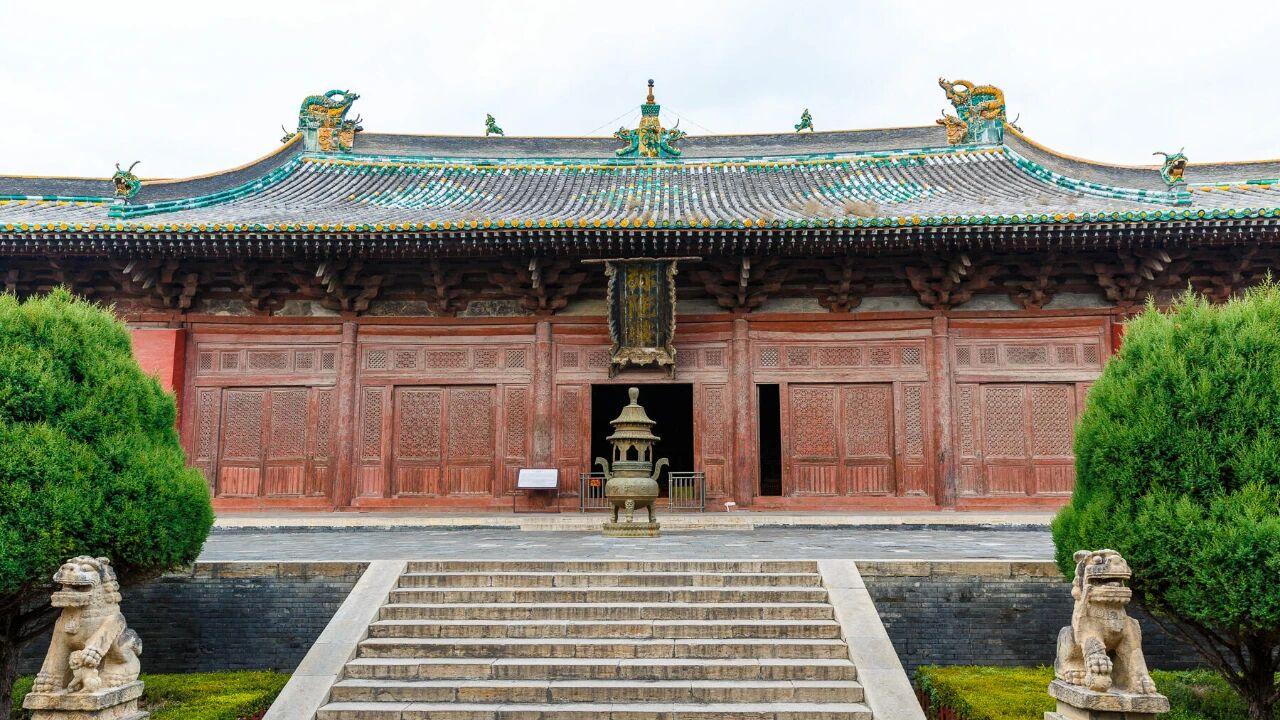 朔州藏着座金代“凡尔赛”，窗棂比故宫太和殿还牛，简直不敢信。