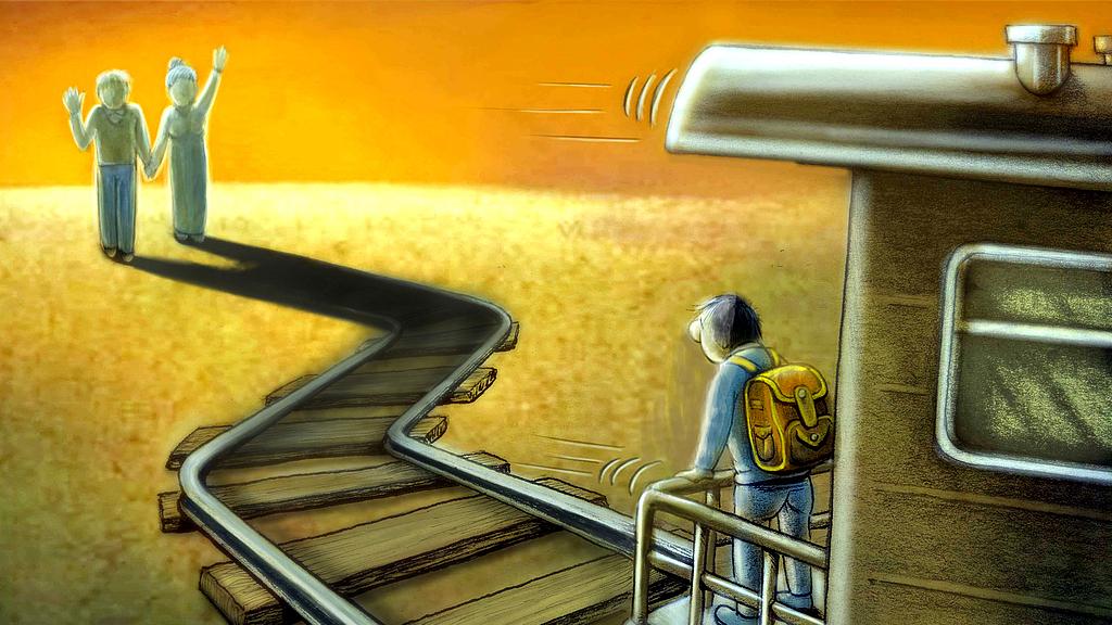 只要有父母在，都应该是最幸福的