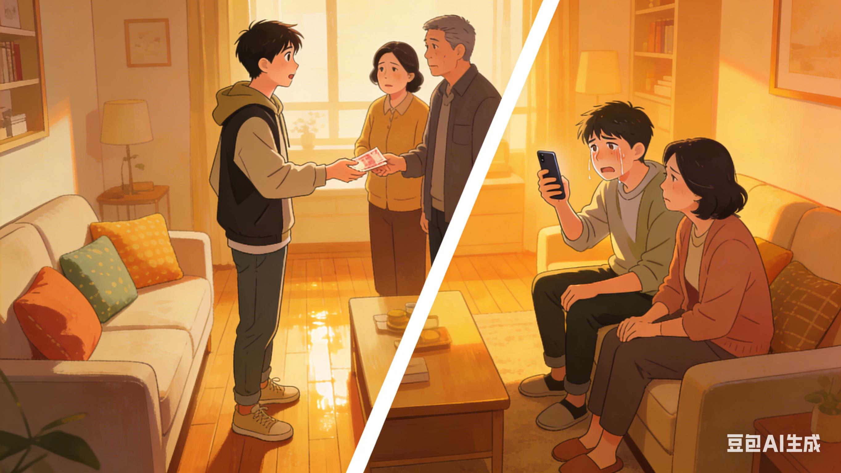 别再“情绪啃老”了！不花爸妈钱，却把他们累到心慌