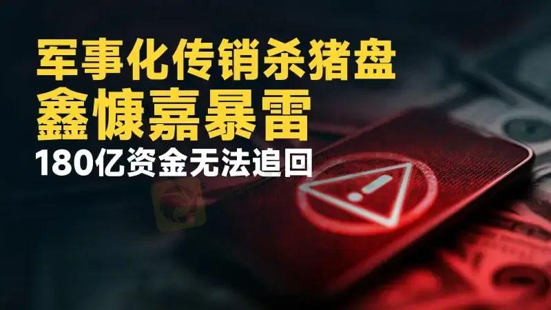 “资金盘”鑫慷嘉爆雷：180亿涉诈资金洗白 老板已潜逃圣基茨