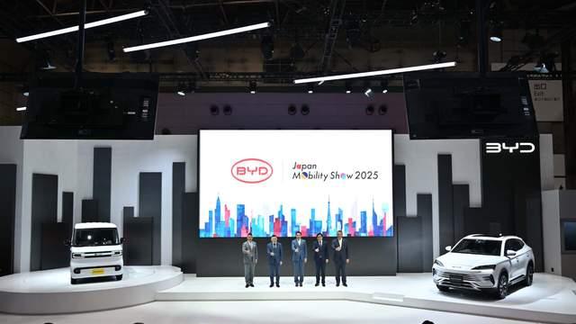 东京车展最燃瞬间：比亚迪K-EV惊艳亮相，海外布局按下加速键！