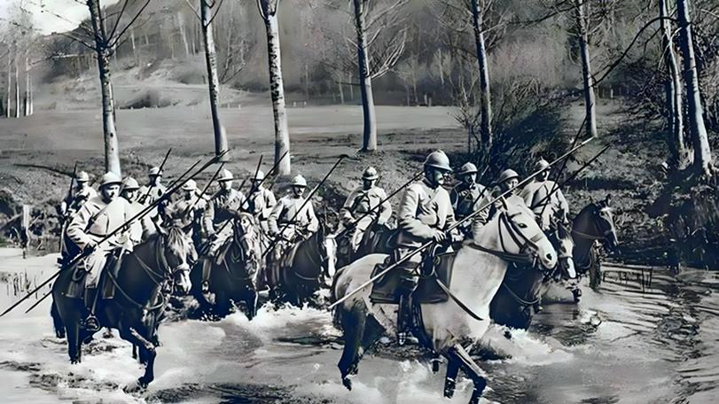 一战期间，各主要交战国骑兵风采