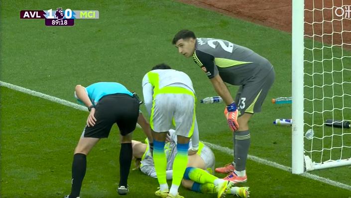 卡什世界波维拉1-0曼城，哈兰德进球无效，连续12场破门纪录终结